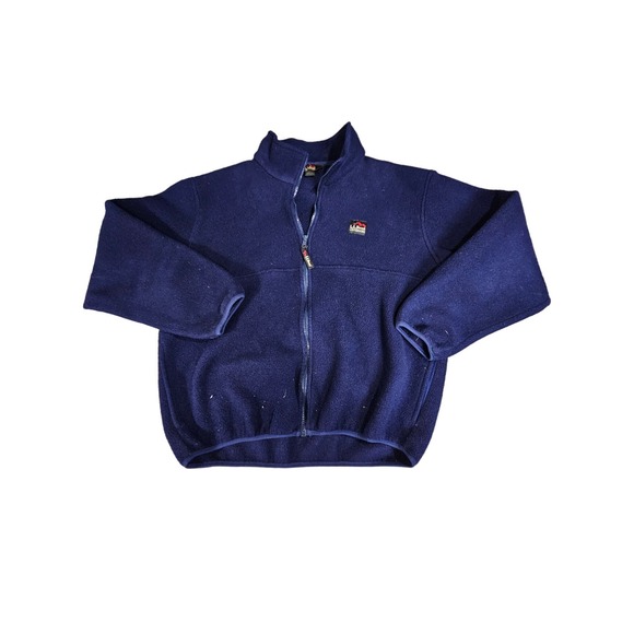 Women’s L.L bean navy full zip medium outdoors jacket - Picture 1 of 3